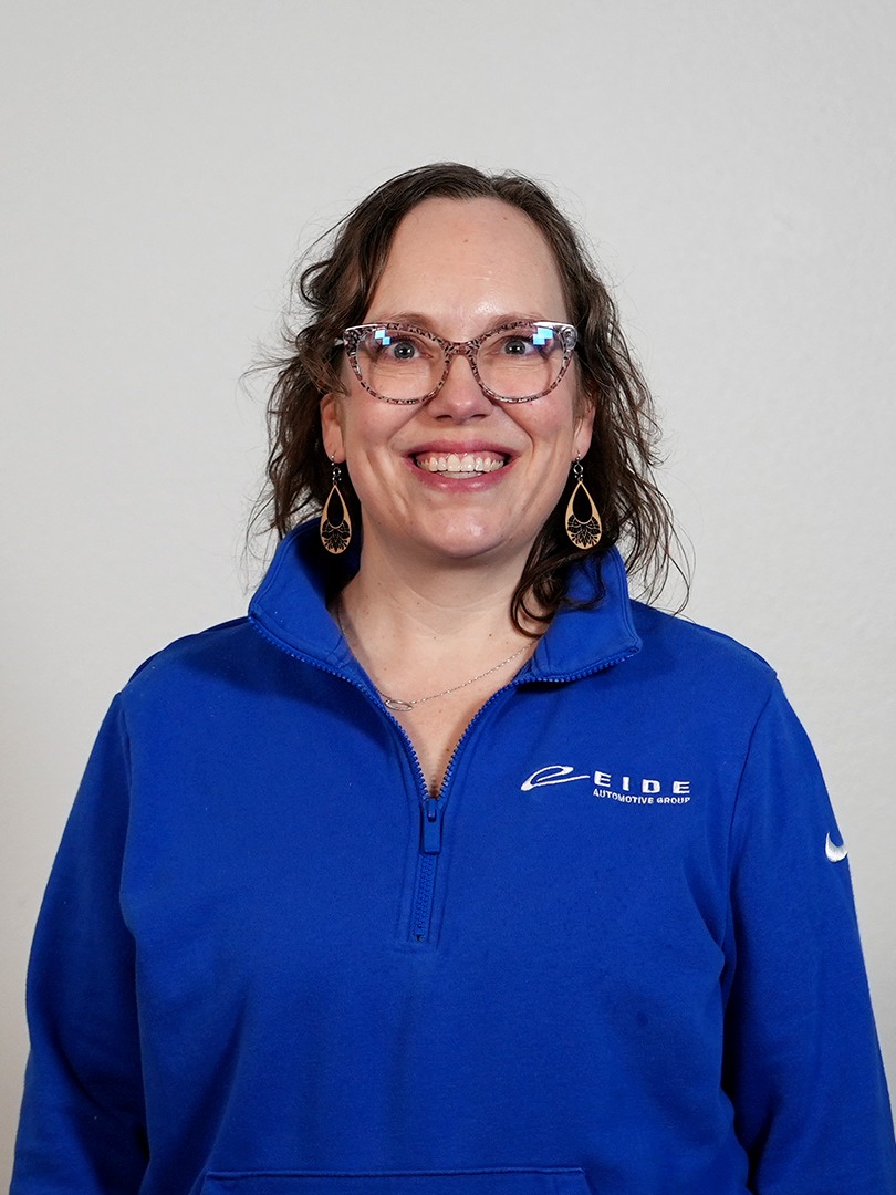 Accounts Payable Clerk Greta Bradley in Office at Eide Chevrolet